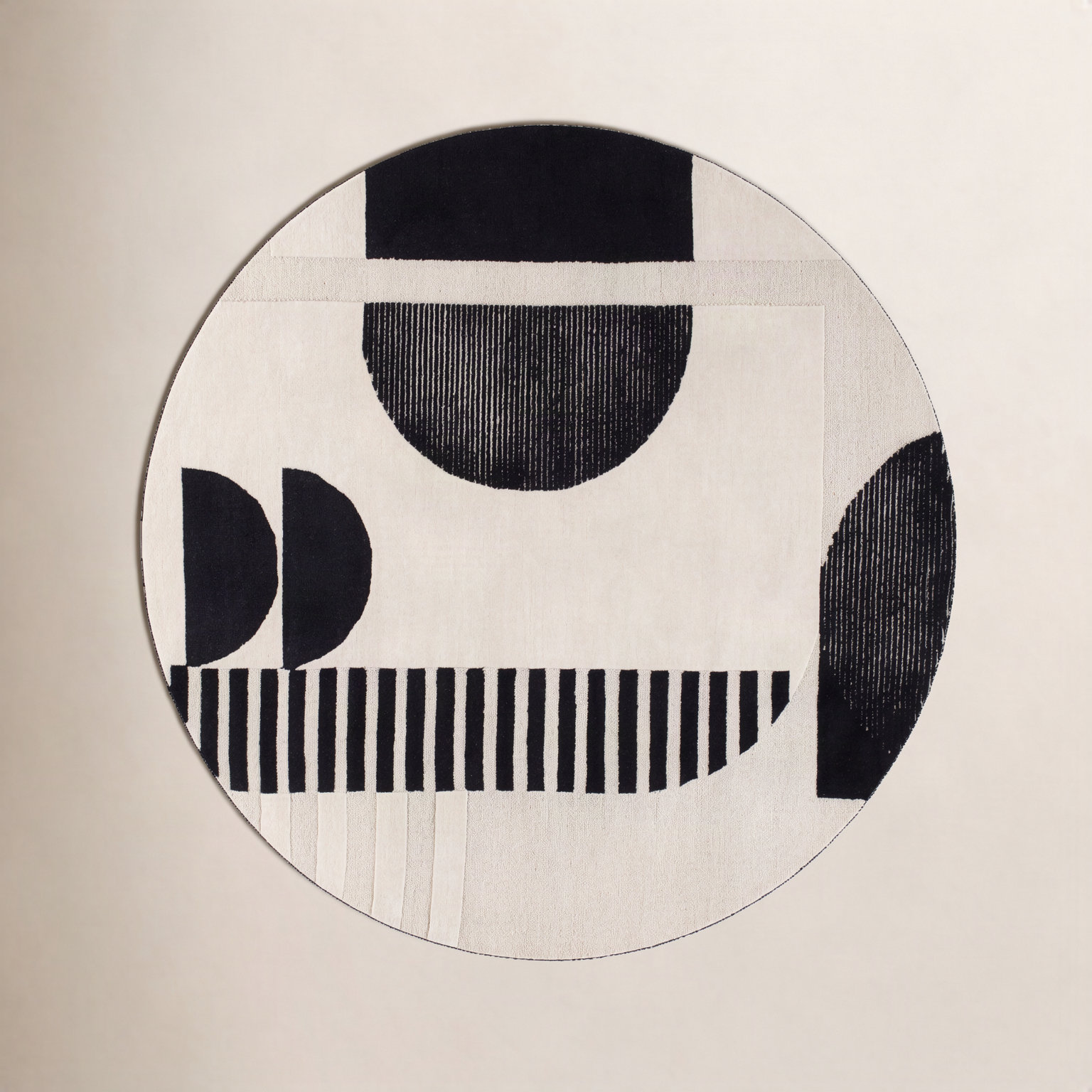 Sola Hand-Tufted Rug, Round 8'