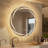 Keiara Round Wall Mirror-2011385732