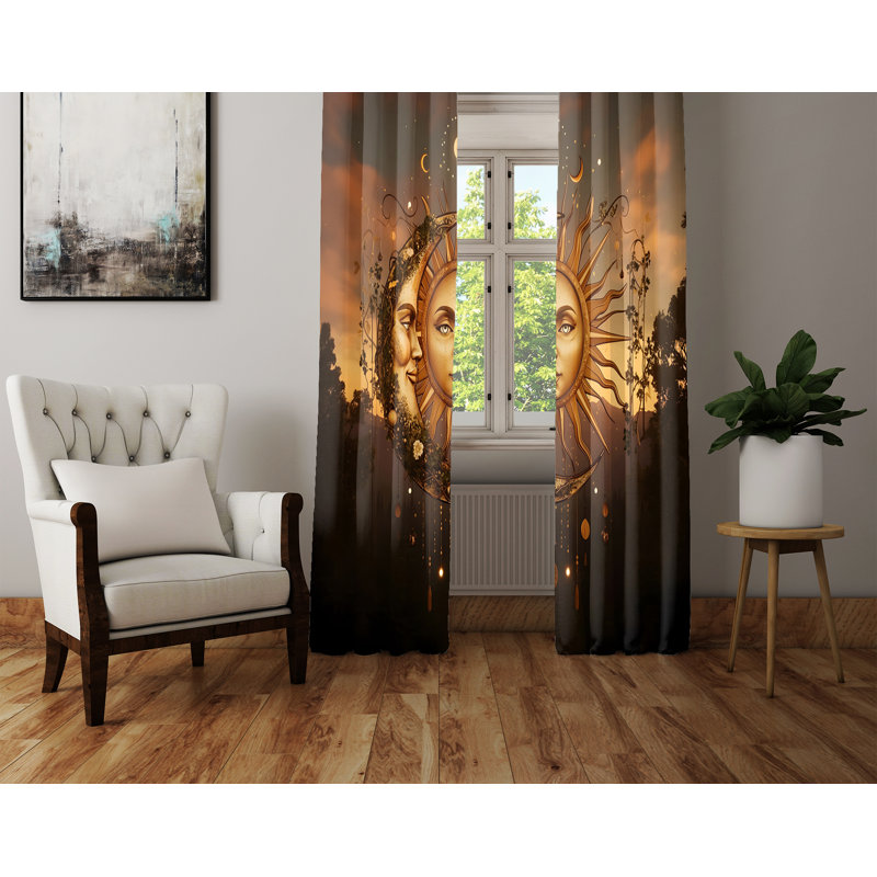 Window Curtains (WC01644), 56" W x 78" L