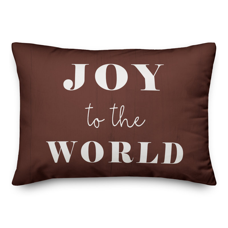 Coussin Joy To The World