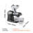 Slow Masticating Juicer, 2-Speed Mode Cold Press Juicer Machine with Reverse Function, Quiet Motor Slow Juicer, Juice Extractor Maker Easy to Clean with Brush