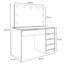 Aminul Dressing Table with Mirror
