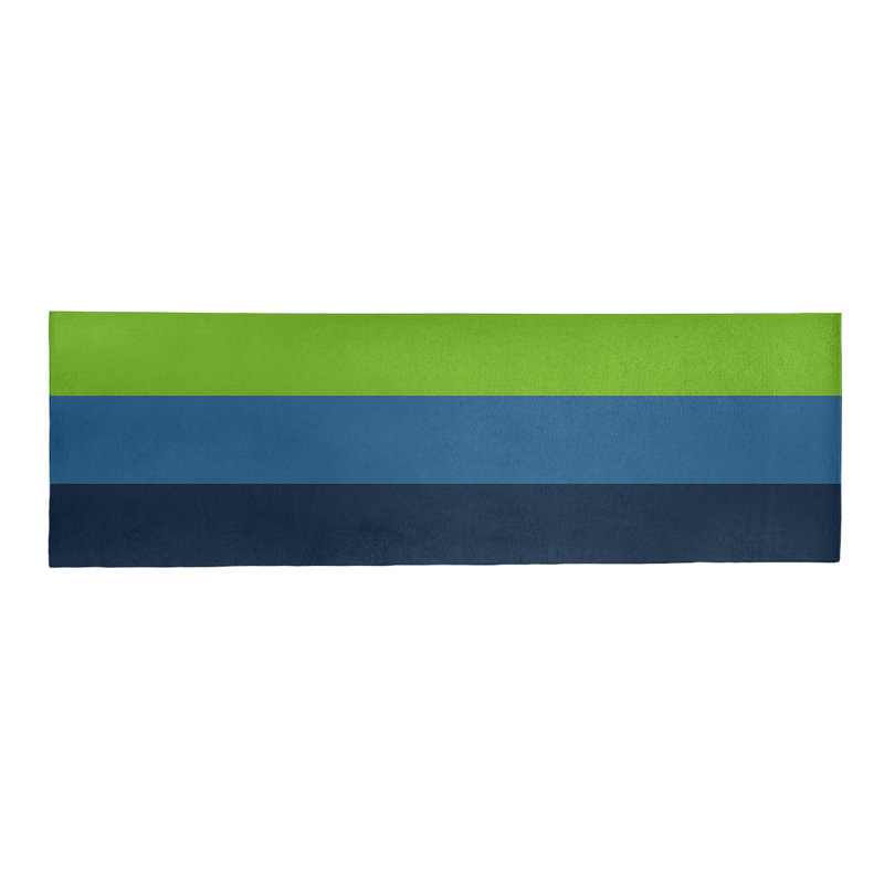 Chenille Striped Indoor Rug, Runner 2'6" x 8'
