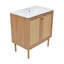 Meuble-lavabo autoportant en chêne doré classe 30 po avec comptoir à 3 trous Class-313011307-333379843