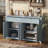 Wave Pattern Sideboard Cabinet With Drawers-496202073
