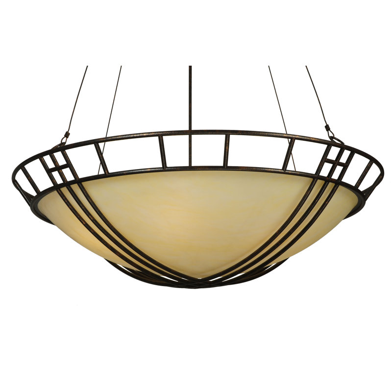 Flowing Cross 6 - Light Chandelier