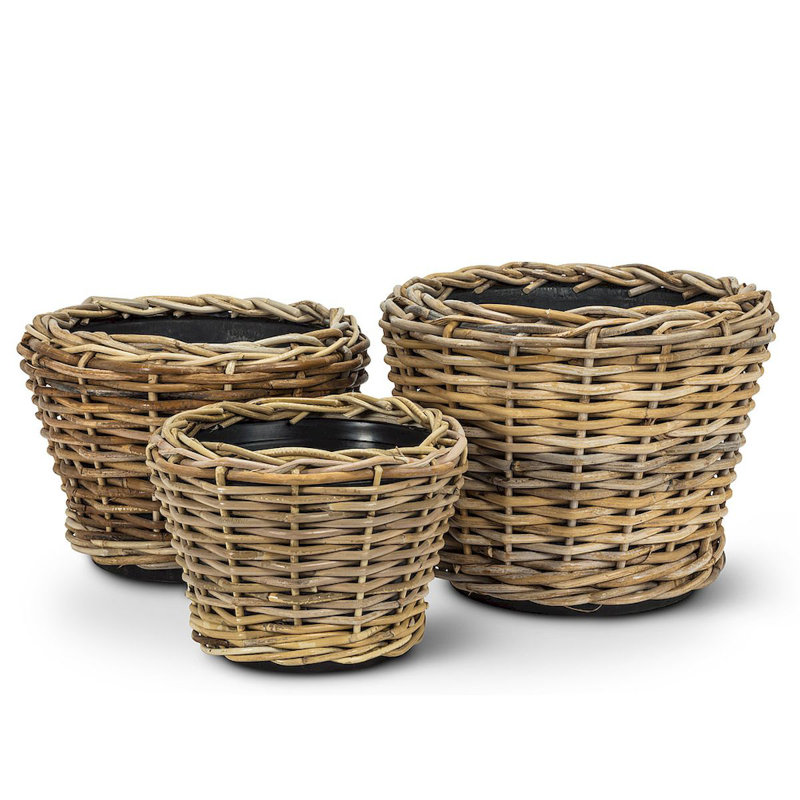 Carruth Pot Planter, 13" H x 10" W x 10" D