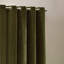 Heavy Chenille Room Darkening Eyelet Curtains-91668138-91668116