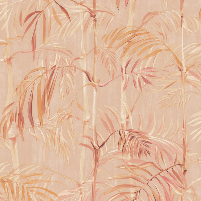 Andonia Floral Wallpaper Double Roll, Coral