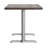 48"L x 30"W Solid Wood Commercial Tabletop w/Two 22" x 22" Dining Height T-Bases-185201525-185201528-185201531