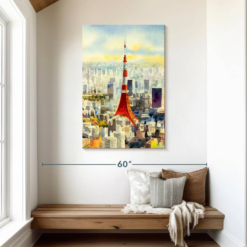 Tour du Japon célèbre au Japon, H 45 po x l 30 po