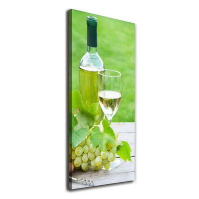 Grapes And Wine - Wrapped Canvas Print
