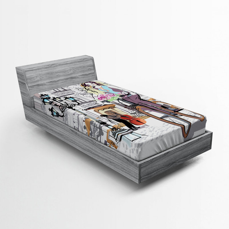Microfiber Fitted Sheet, Twin Fitted Sheet