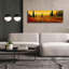 Panneau Toscano I par Art Fronckowiak - peinture panoramique sur toile tendue