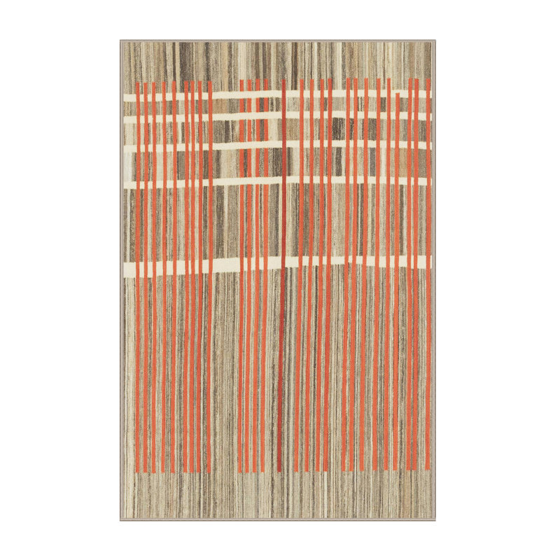 Abstract Indoor Rug, Rectangle 6' x 9'