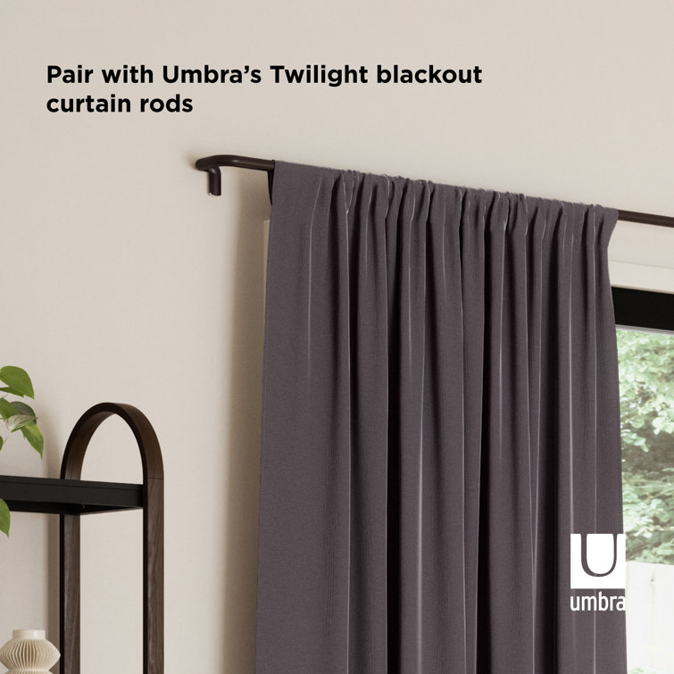 Twilight Single Room Darkening Curtain Rod