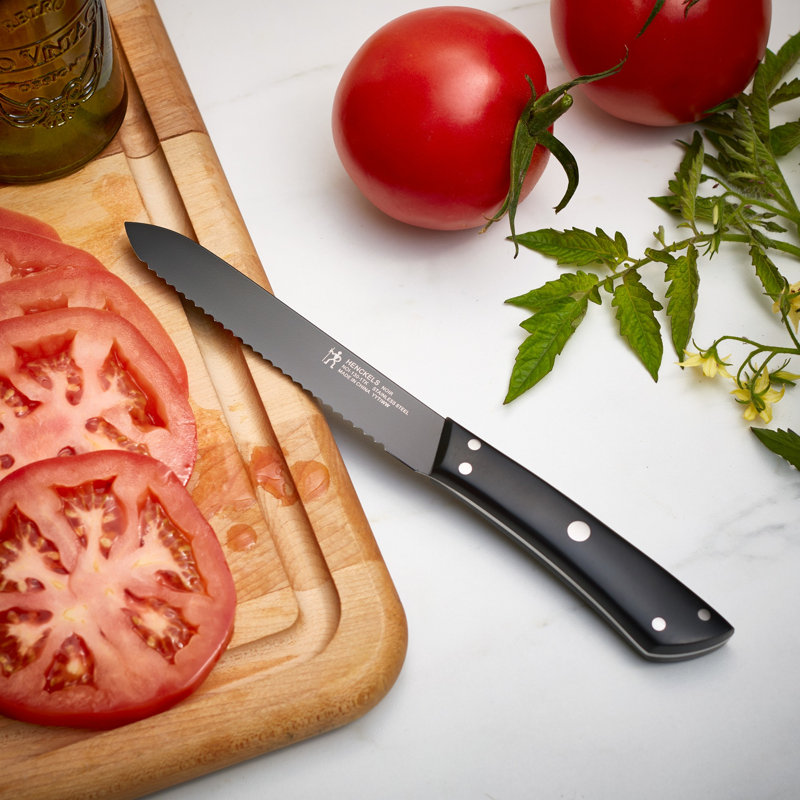 Henckels Noir 5-Inch Serrated Utility Knife