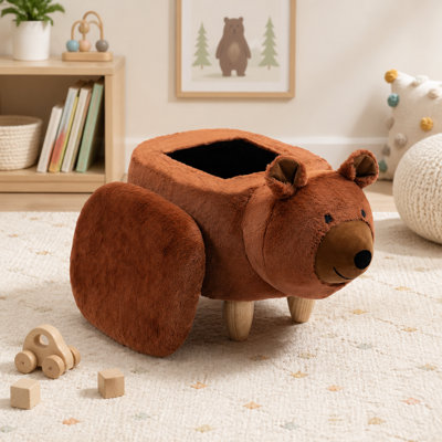 Repose-pieds avec rangement Blake the Bear