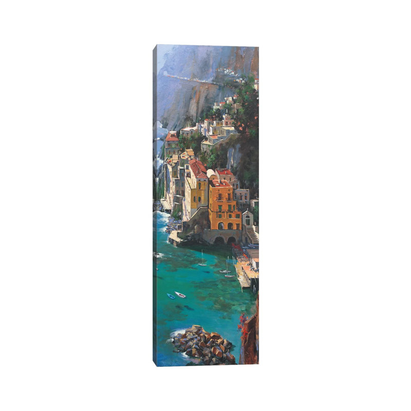 Conca De Marini by Maher Morcos - Wrapped Canvas Panoramic Gallery-Wrapped Canvas Giclée, 182.88 cm H x 60.96 cm W