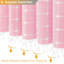 Ensemble de rideau de douche extra long avec pompons Boho Chic-1367879349-1367879347