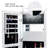Christiana 14.5'' Wide Over-the-Door Jewelry Armoire-1892440590