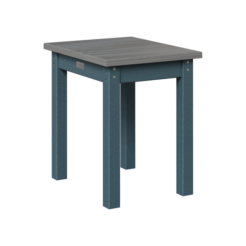 Berlin Gardens Economy End Table, Driftwood Gray, Slate