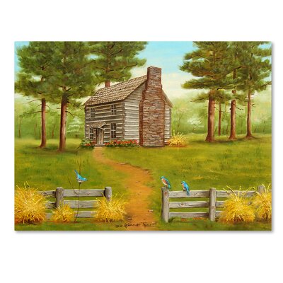 Old Hickory Tavern in the Spring' Print on Wrapped Canvas -  Trademark Fine Art, ALI12221-C1419GG