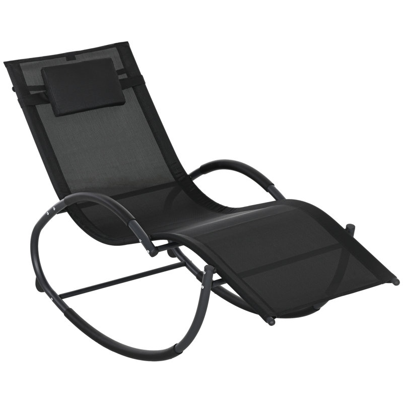 Ogbu Metal Rocking Chair