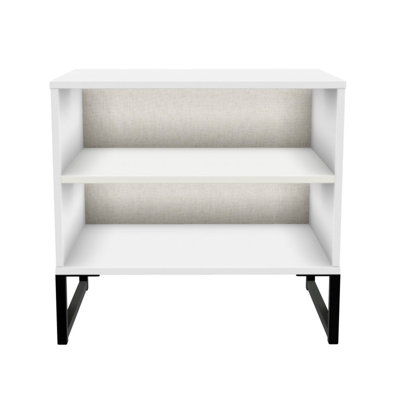 Fully Assembled Euris Nightstand, White