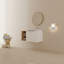 Meuble-lavabo à fermeture en douceur de 36 pouces avec lavabo et petites tablettes de rangement, Bvc07436