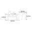 Ensemble de tables basses rondes minimalistes italiennes