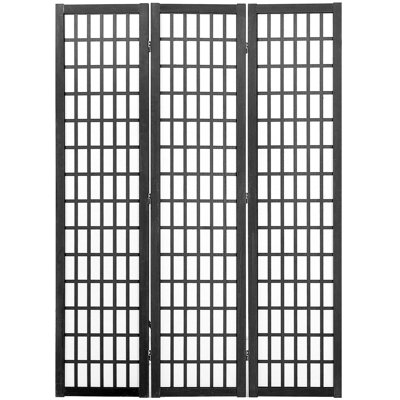 Paravent, paravent japonais à 3 panneaux, paravent pliant en bois d'intérieur, paravents japonais, paravents décoratifs portables, pour la séparation de pièces, bureau à domicile, restaurant et chambre à coucher