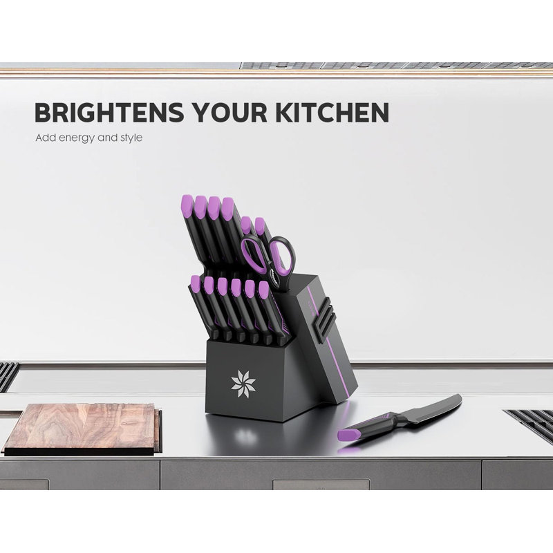 14 Pcs Kitchen Knife Set