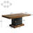 Rectangular Kitchen Table,Chic Dining Table,Coffee Table