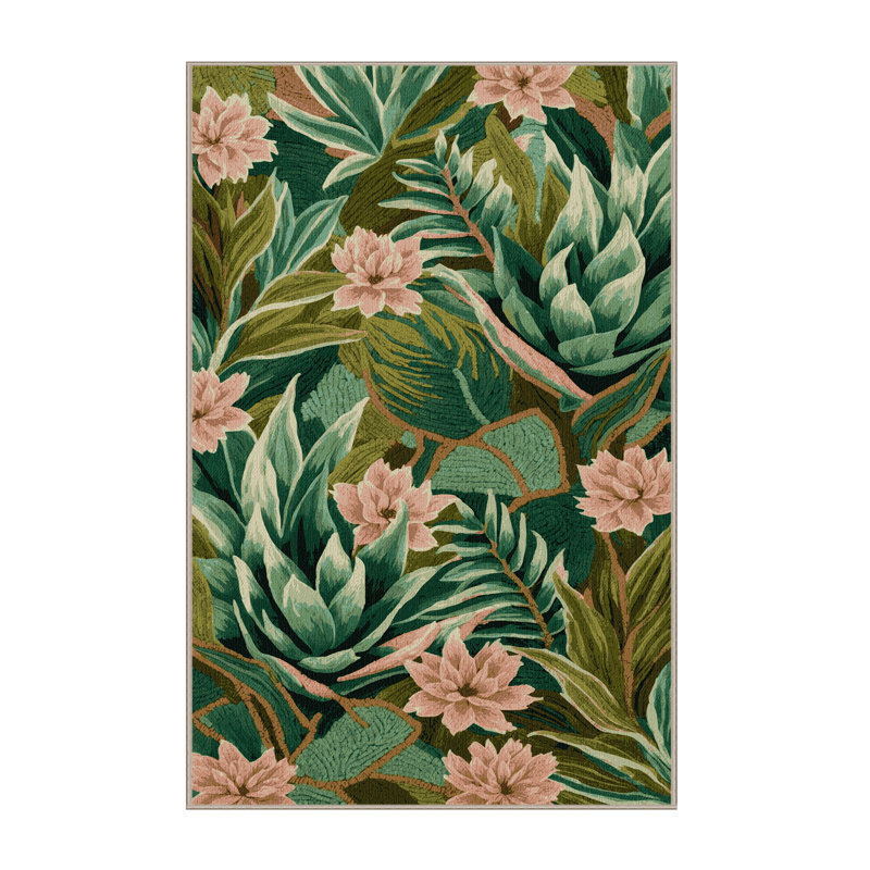  Tapis lavable de légumes glacés, Rectangle de 5 pi x 8 pi
