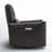 Santo Genuine Leather Swivel Power Recliner-107225106