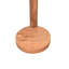 Table d'appoint ronde en bois de manguier Eugenia