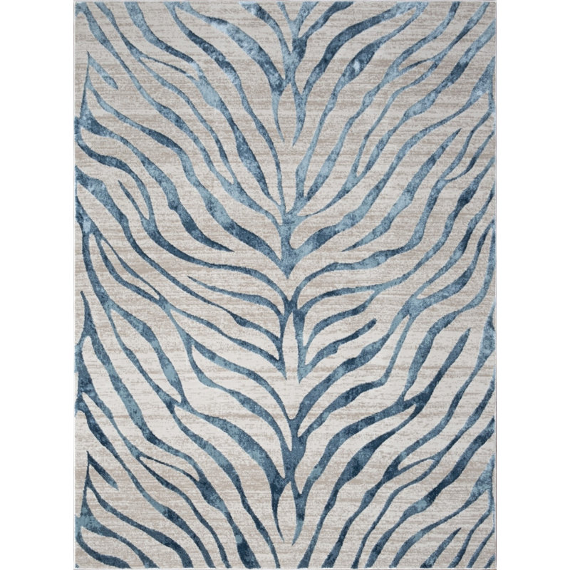 Animal Print Indoor Rug, Rectangle 5'3" x 7'3"