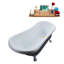 1549.4mm x 701mm Freestanding Soaking Acrylic Bathtub-104430269-104430266