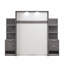 Lit escamotable avec tables de chevet et tablettes flottantes Osterman-193767046-193767064