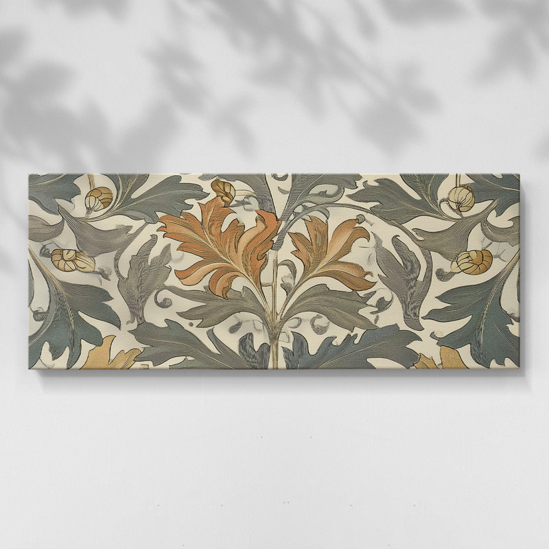 Série abstraite-LX III - Toile tendue avec châssis - Prêt à accrocher, H 12 po x l 30 po