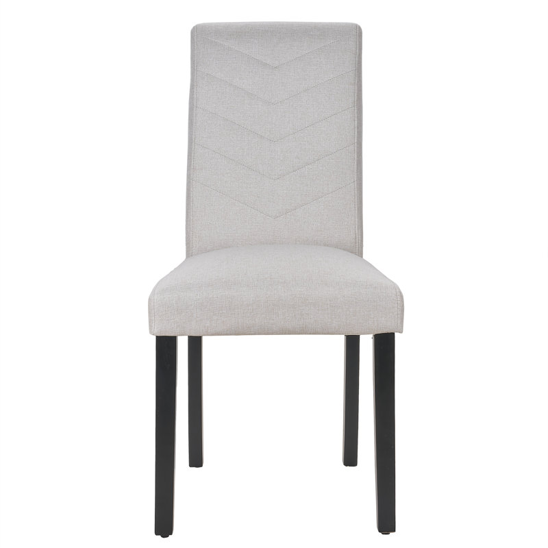 Ensemble de chaises de salle à manger Trischa, Beige