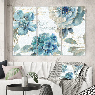 « my serres fleurs i », reproduction d’image multi-pièces sur toile