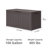 Balconera Water Resistant Resin Lockable Deck Box-107652025-126754759