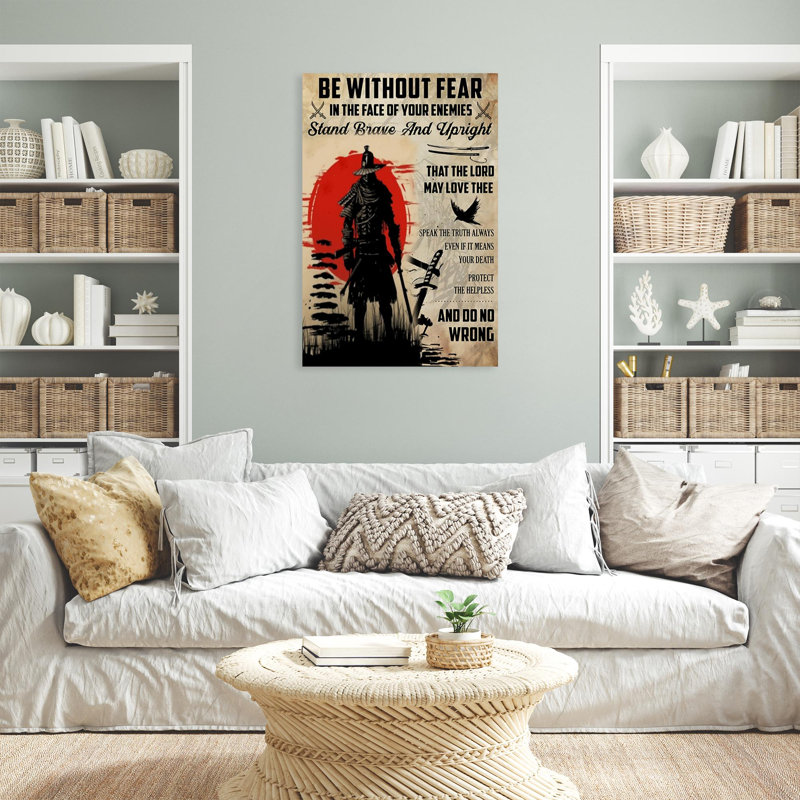 Be Be Fear On, impression sur toile, H 36 po x l 24 po x P 1,25 po