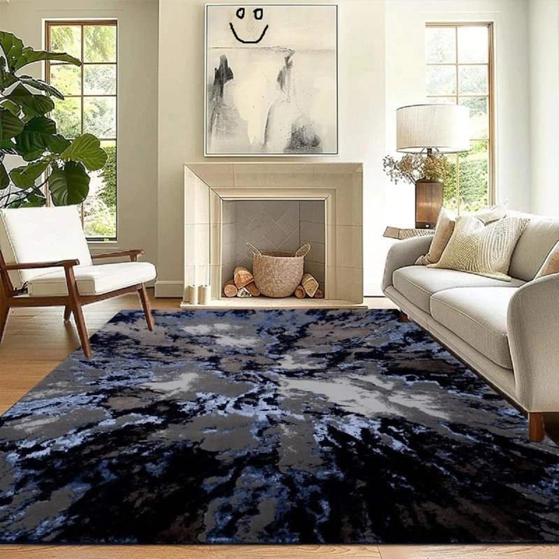 Area Rug, Blue, Rectangle 160 x 230 cm