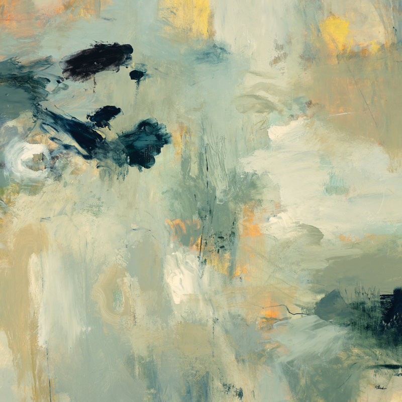 «Inherent Beauty I» par Chelsea Art Studio - impression, Image au pinceau gel, H 54 po x l 54 po x l 1,5 po
