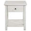 Table de bout en bois vieilli 1 tiroir avec tablette Castleton-42650428