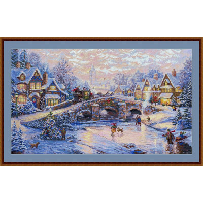 Ensemble de point de croix compté Spirit of Christmas par Merejka K-214
