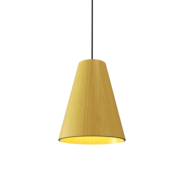 Conical 1 - Light Pendant, Organic Gold